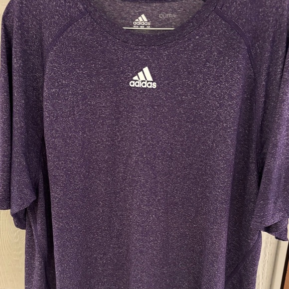 Adidas Climalite Exercise/Activewear T-Shirt size large. Short sleeve. EUC. - Picture 1 of 7